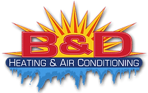 B D Heating And Air Logo